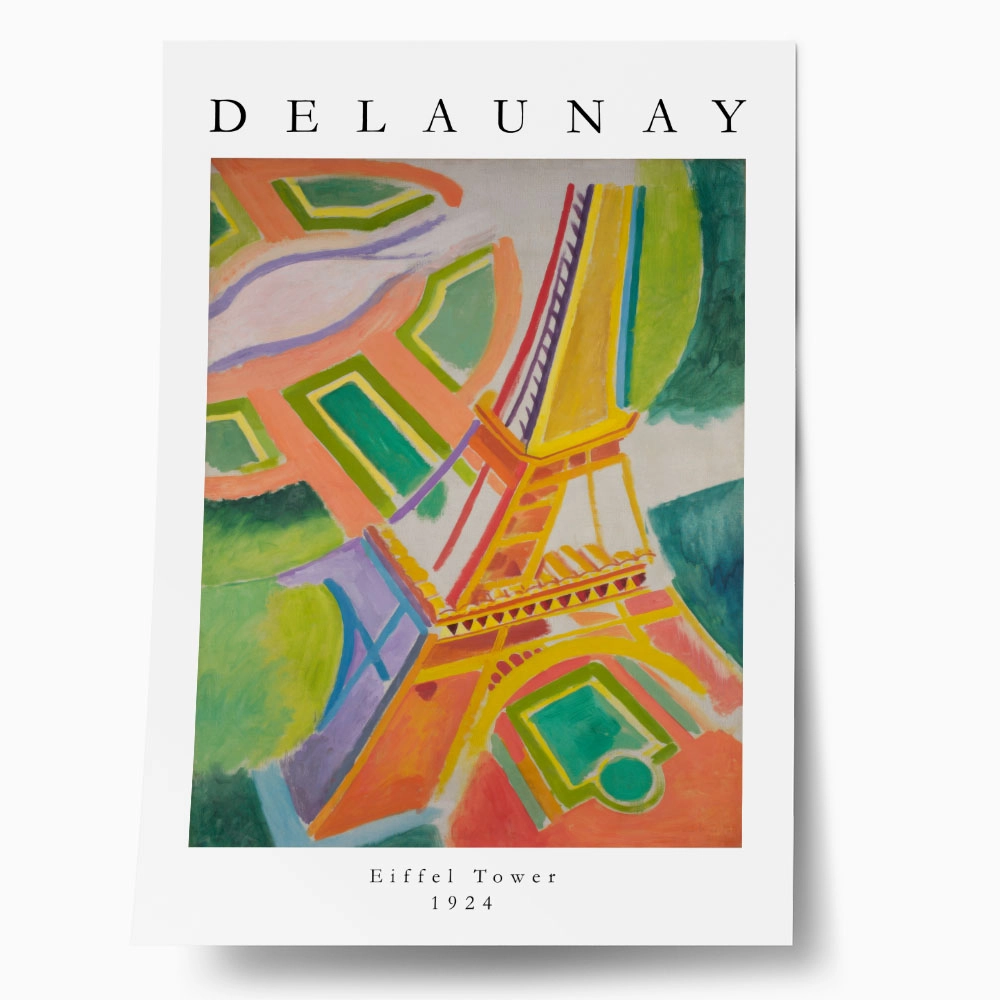 Πόστερ ROBERT DELAUNAY - EIFFEL TOWER