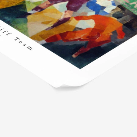 Πόστερ ROBERT DELAUNAY - THE CARDIFF TEAM - Διασημοι Ζωγραφοι Sticky 2