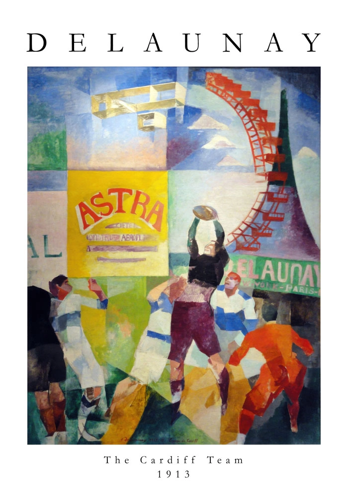 Πόστερ ROBERT DELAUNAY - THE CARDIFF TEAM