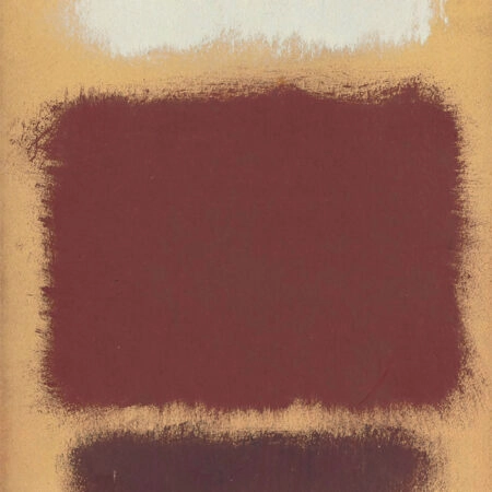 Πινακας σε καμβά ROTHKO - BEIGE BROWN RED WHITE - Rothko Mark Sticky 6