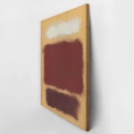 Πινακας σε καμβά ROTHKO - BEIGE BROWN RED WHITE