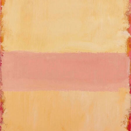 Πινακας σε καμβά ROTHKO - BEIGE PINK - Rothko Mark Sticky 6