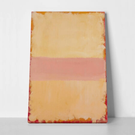 Πινακας σε καμβά ROTHKO - BEIGE PINK - Rothko Mark Sticky 1