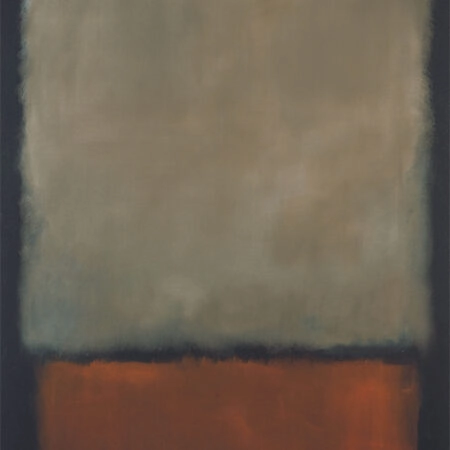 Πινακας σε καμβά ROTHKO - BLACK BEIGE RED - Rothko Mark Sticky 6