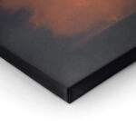 Πινακας σε καμβά ROTHKO - BLACK BEIGE RED