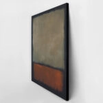 Πινακας σε καμβά ROTHKO - BLACK BEIGE RED