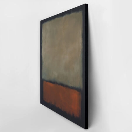 Πινακας σε καμβά ROTHKO - BLACK BEIGE RED - Rothko Mark Sticky 3