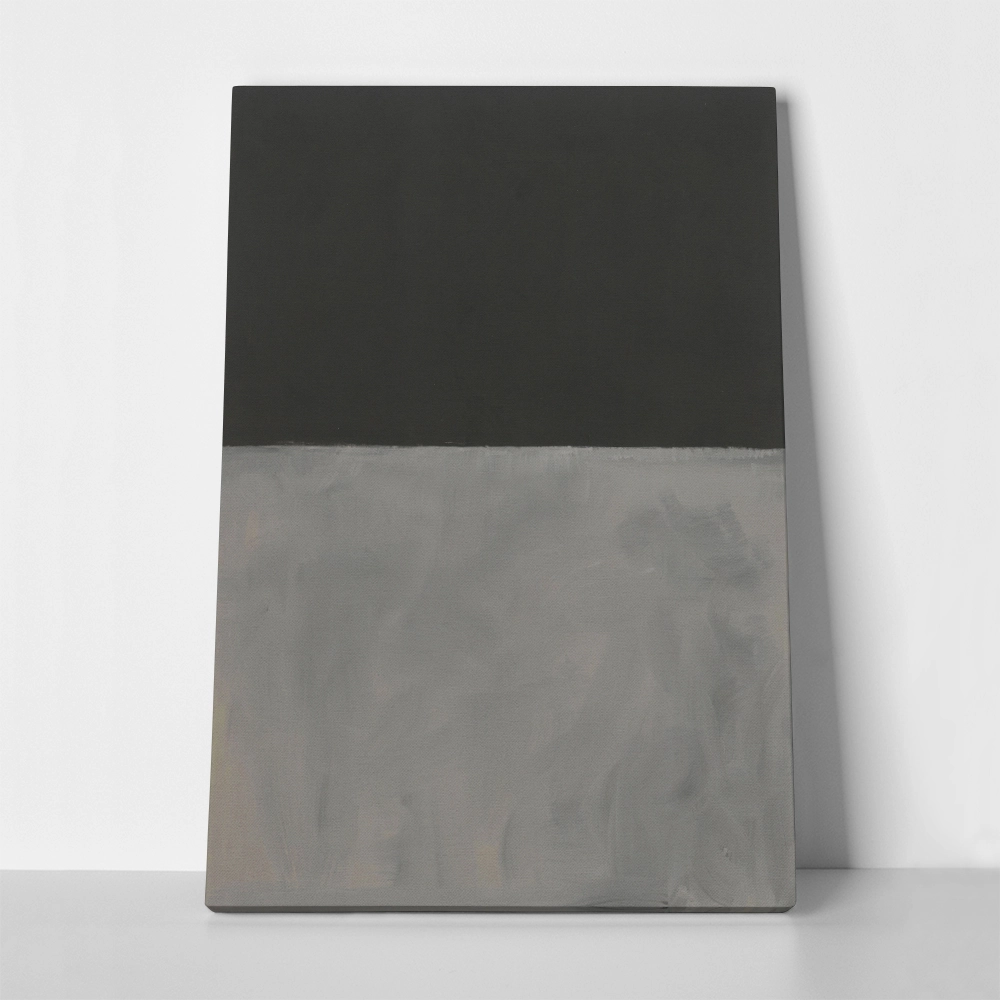 Πινακας σε καμβά ROTHKO - BLACK GREY