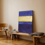 Πινακας σε καμβά ROTHKO - BLUE YELLOW
