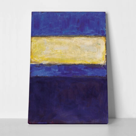 Πινακας σε καμβά ROTHKO - BLUE YELLOW - Rothko Mark Sticky 1