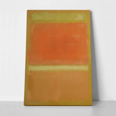 Πινακας σε καμβά ROTHKO - BROWN RED - Rothko Mark Sticky 1
