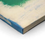 Πινακας σε καμβά ROTHKO - GREEN WHITE BLUE
