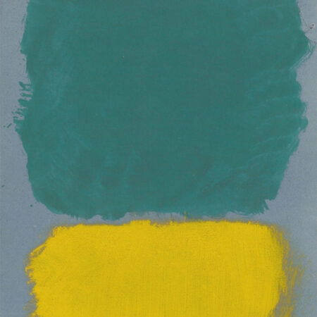Πινακας σε καμβά ROTHKO - GREEN YELLOW BLUE - Rothko Mark Sticky 6
