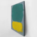 Πινακας σε καμβά ROTHKO - GREEN YELLOW BLUE