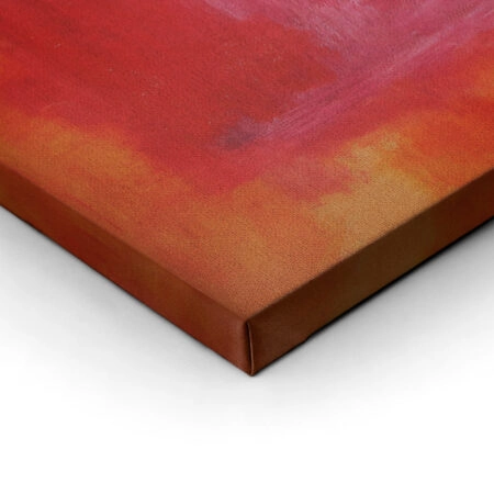 Πινακας σε καμβά ROTHKO - ORANGE BLACK WHITE RED - Rothko Mark Sticky 2