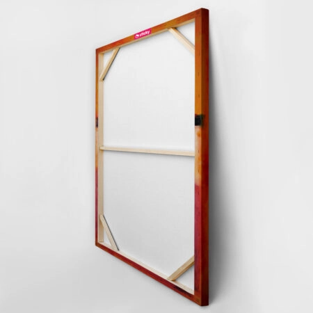 Πινακας σε καμβά ROTHKO - ORANGE BLACK WHITE RED - Rothko Mark Sticky 4