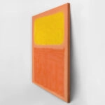 Πινακας σε καμβά ROTHKO - PEACH YELLOW ORANGE