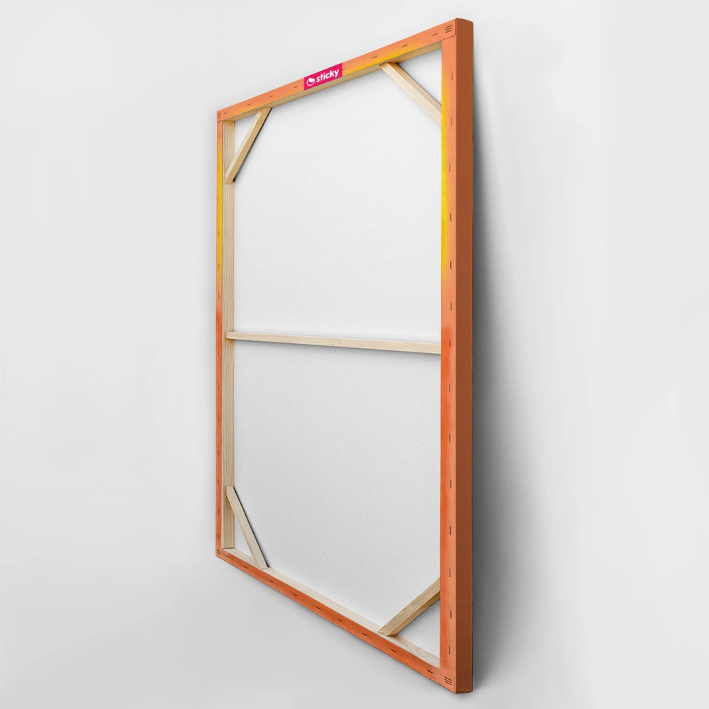 Πινακας σε καμβά ROTHKO - PEACH YELLOW ORANGE