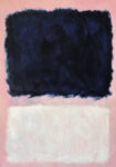 Πινακας σε καμβά ROTHKO - PINK BLACK WHITE