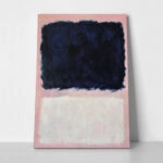 Πινακας σε καμβά ROTHKO - PINK BLACK WHITE
