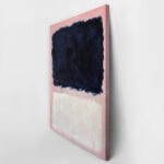 Πινακας σε καμβά ROTHKO - PINK BLACK WHITE