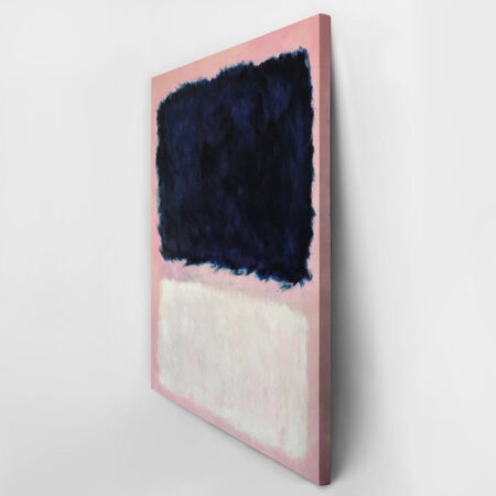 Πινακας σε καμβά ROTHKO - PINK BLACK WHITE - Αντιγραφα ζωγραφων Sticky 3
