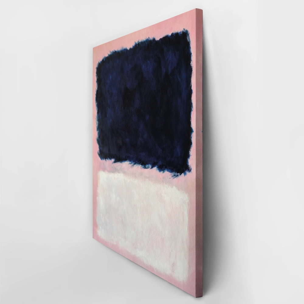Πινακας σε καμβά ROTHKO - PINK BLACK WHITE