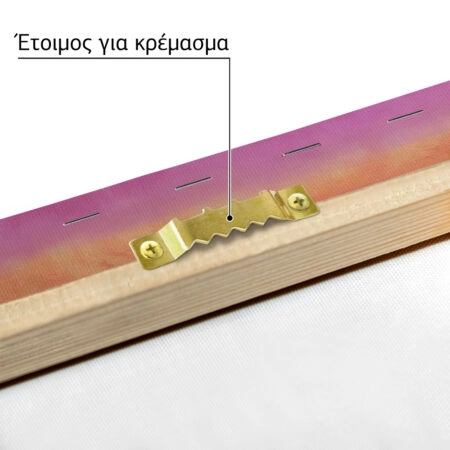 Πινακας σε καμβά ROTHKO - PURPLE WHITE YELLOW - Rothko Mark Sticky 5