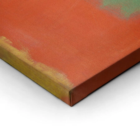 Πινακας σε καμβά ROTHKO - RED BLACK GREEN WHITE - Rothko Mark Sticky 2