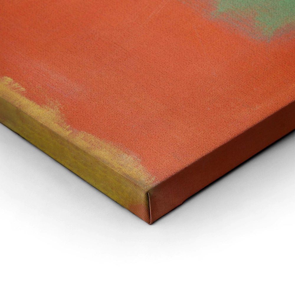 Πινακας σε καμβά ROTHKO - RED BLACK GREEN WHITE