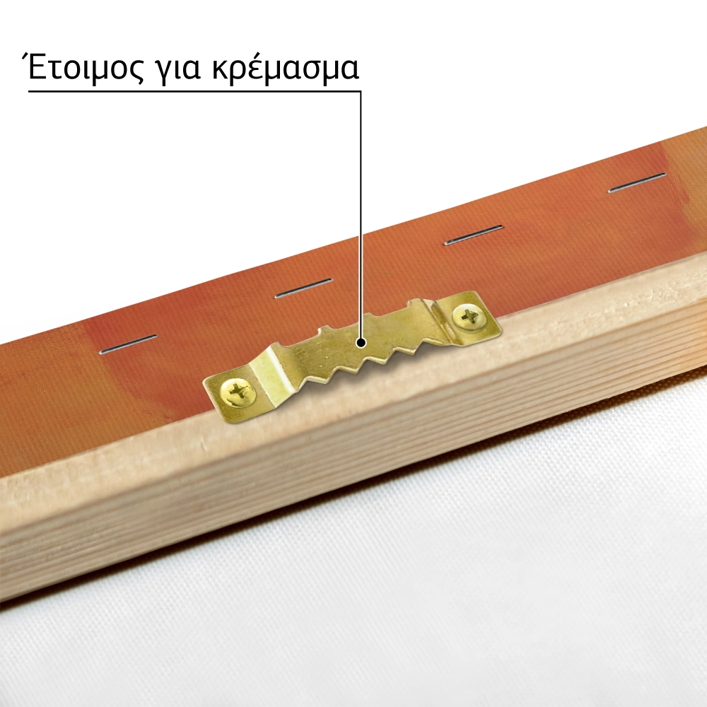 Πινακας σε καμβά ROTHKO - RED BLUE BROWN