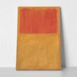 Πινακας σε καμβά ROTHKO - RED ON ORANGE