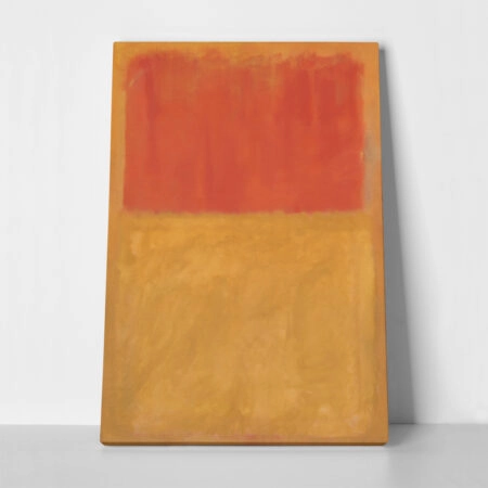 Πινακας σε καμβά ROTHKO - RED ON ORANGE - Rothko Mark Sticky 1