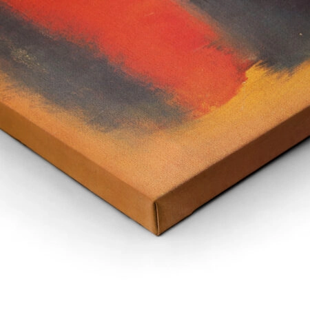 Πινακας σε καμβά ROTHKO - RED ORANGE BLACK - Αντιγραφα ζωγραφων Sticky 2