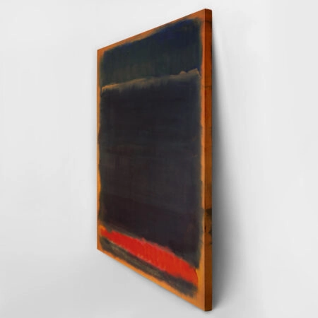 Πινακας σε καμβά ROTHKO - RED ORANGE BLACK - Αντιγραφα ζωγραφων Sticky 3