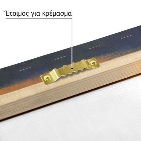 Πινακας σε καμβά ROTHKO - RED ORANGE BLACK - Αντιγραφα ζωγραφων Sticky 5