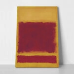 Πινακας σε καμβά ROTHKO - RED ORANGE