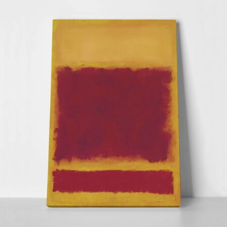 Πινακας σε καμβά ROTHKO - RED ORANGE - Αντιγραφα ζωγραφων Sticky 1