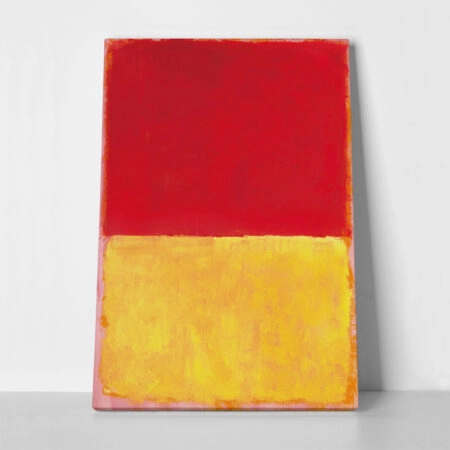 Πινακας σε καμβά ROTHKO - RED YELLOW PINK - Rothko Mark Sticky 1