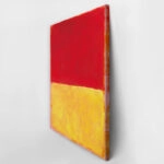 Πινακας σε καμβά ROTHKO - RED YELLOW PINK