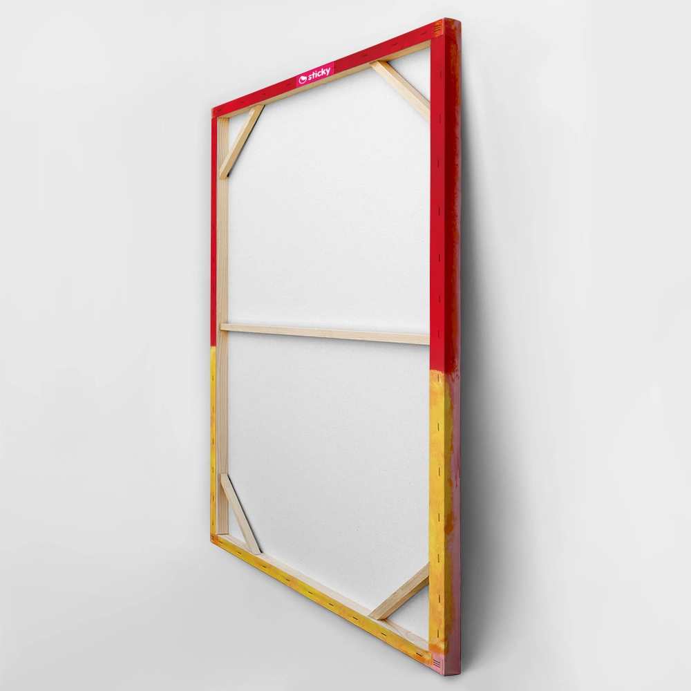 Πινακας σε καμβά ROTHKO - RED YELLOW PINK