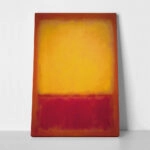 Πινακας σε καμβά ROTHKO - RED YELLOW
