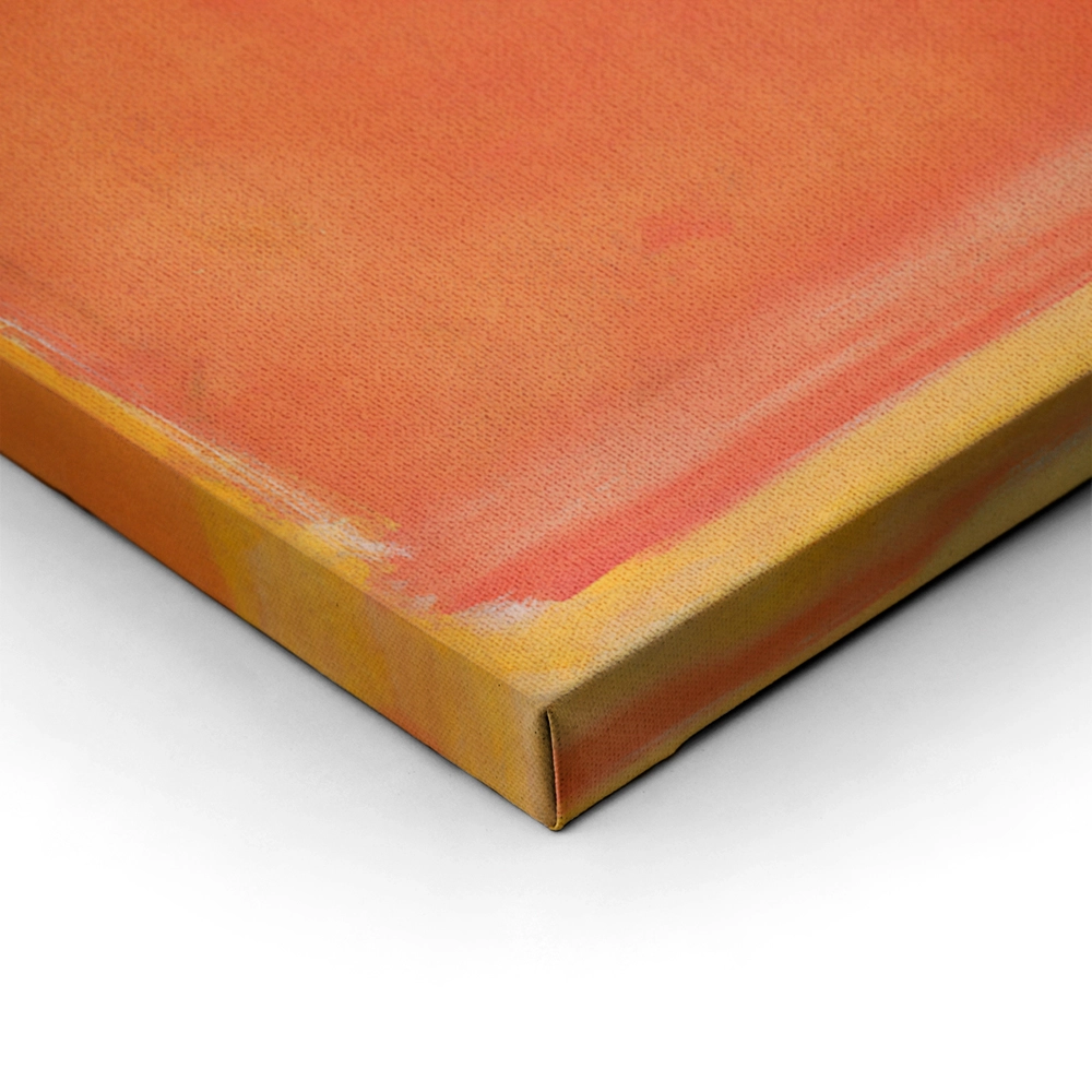 Πινακας σε καμβά ROTHKO - WHITE BEIGE RED ORANGE