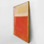 Πινακας σε καμβά ROTHKO - WHITE BEIGE RED ORANGE