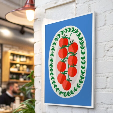Πόστερ TOMATOES ILLUSTRATION - Food & Drink