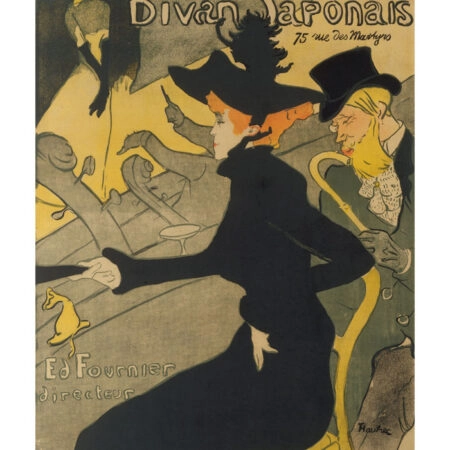 Πόστερ TOULOUSE LAUTREC - DIVAN JAPONAIS - Διασημοι Ζωγραφοι Sticky 3