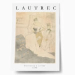 Πόστερ TOULOUSE LAUTREC - FASTENING A CORSET