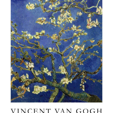 Πόστερ VAN GOGH - ALMOND BLOSSOM BLUE - Διασημοι Ζωγραφοι Sticky 3