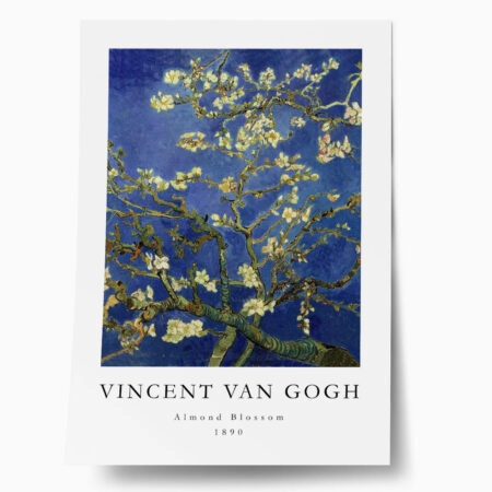 Πόστερ VAN GOGH - ALMOND BLOSSOM BLUE - Διασημοι Ζωγραφοι Sticky 1