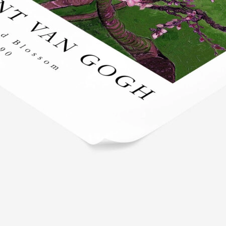 Πόστερ VAN GOGH - ALMOND BLOSSOM GREEN - Διασημοι Ζωγραφοι Sticky 2